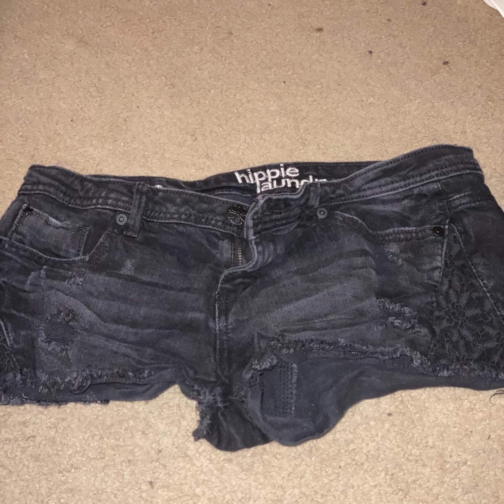 Black shorts